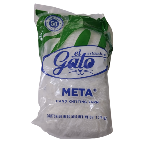 Estambre El Gato Meta Madeja de 50 Gramos