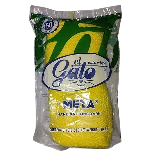 Estambre El Gato Meta Madeja de 50 Gramos