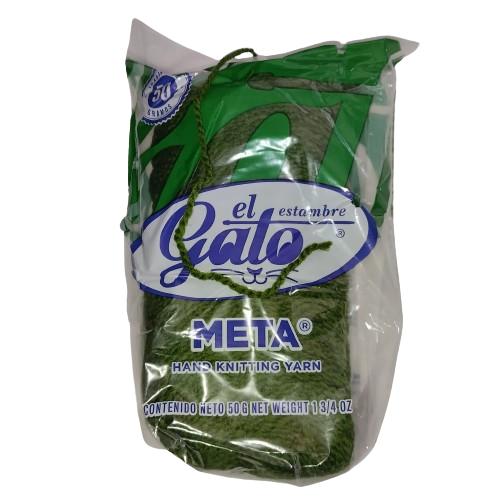 Estambre El Gato Meta Madeja de 50 Gramos