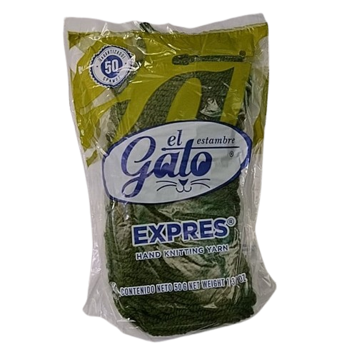 estambre el gato express 50 gramos verde mayoreo y menudeo domiclick