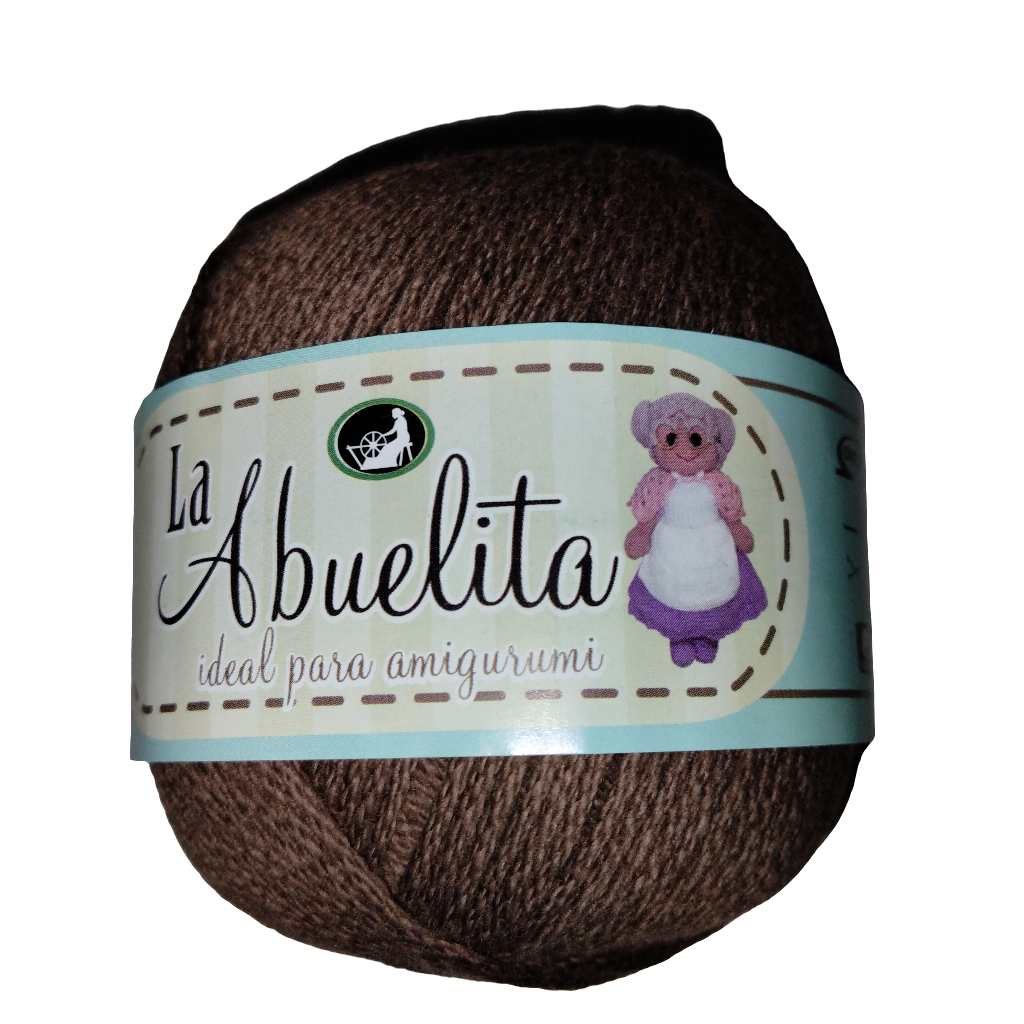 Hilaza La Abuelita 5 Madejas de 50 gramos del mismo color