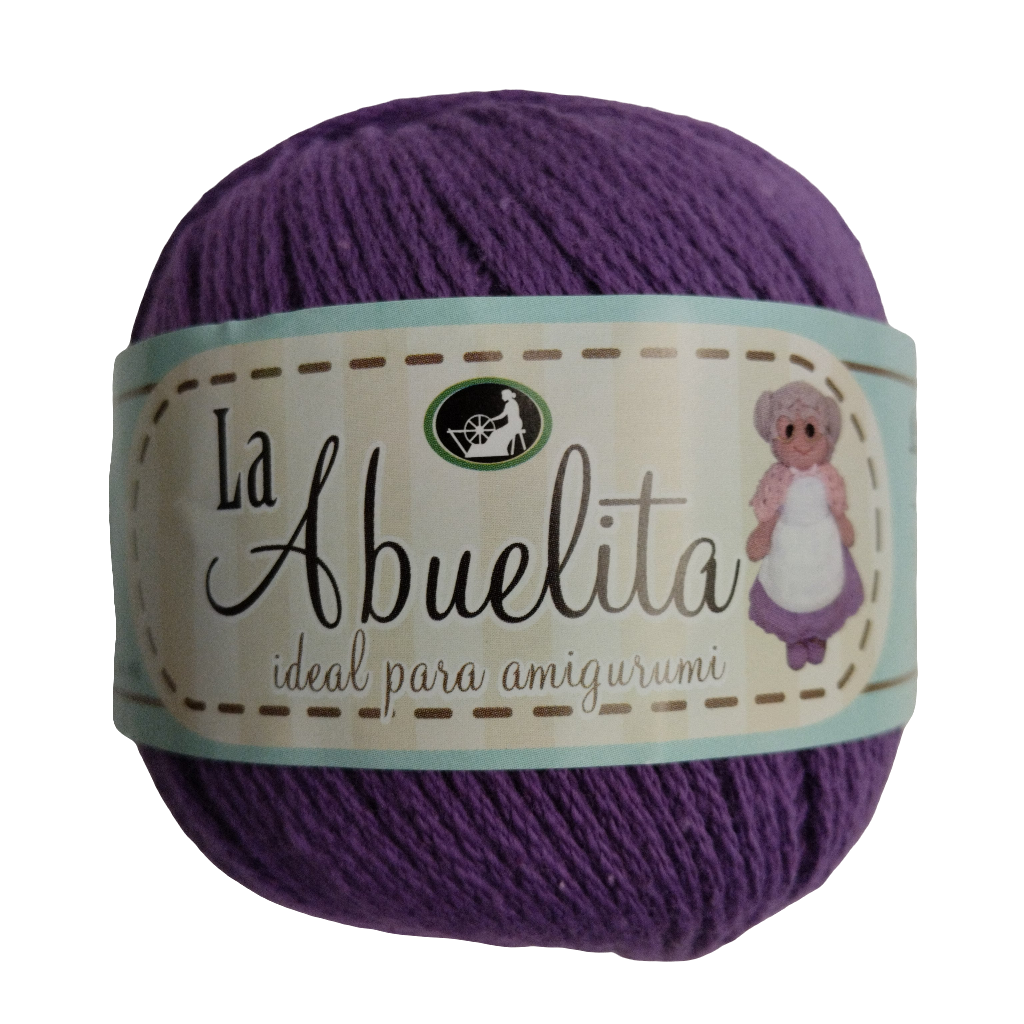 Hilaza La Abuelita 5 Madejas de 50 gramos del mismo color