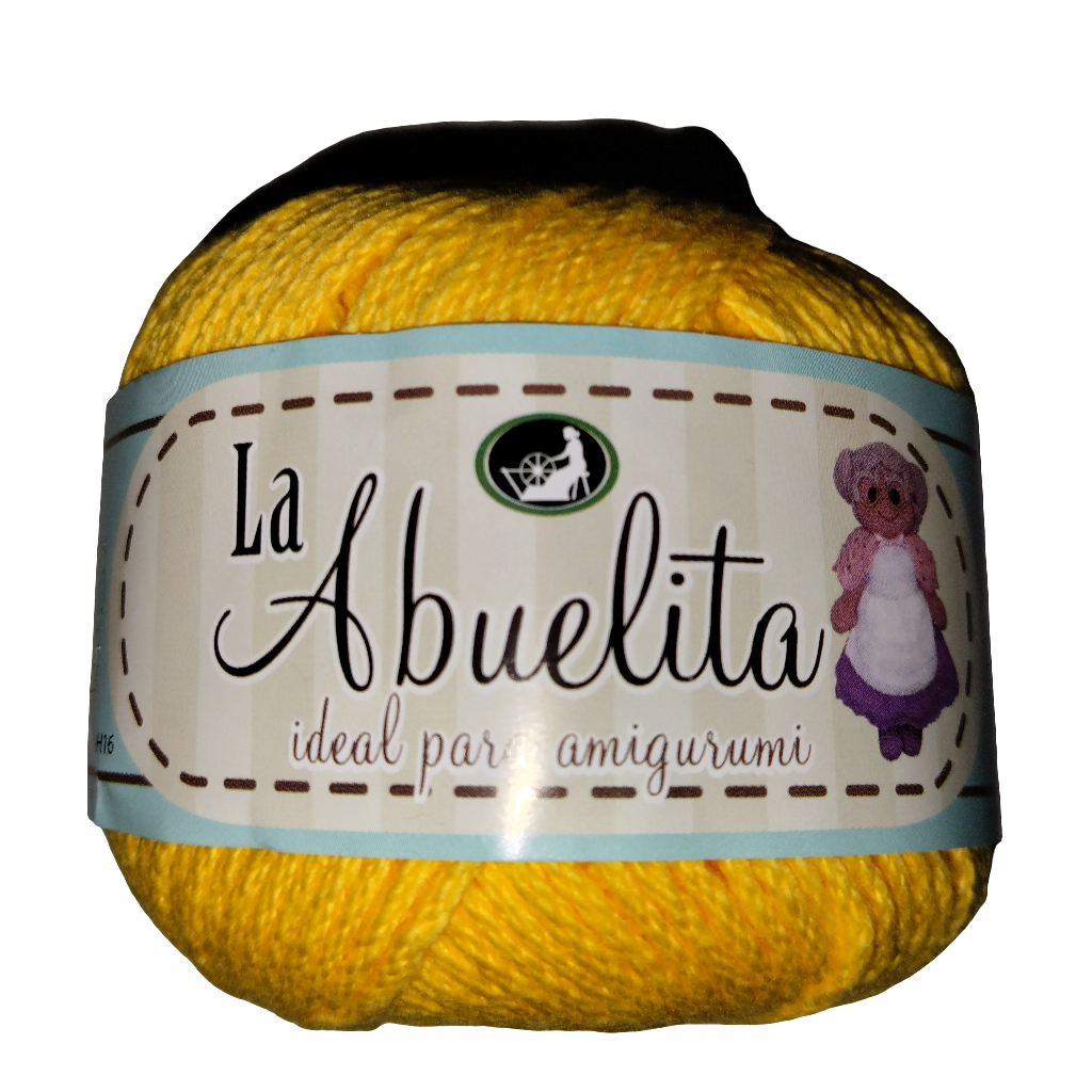 Hilaza La Abuelita 5 Madejas de 50 gramos del mismo color