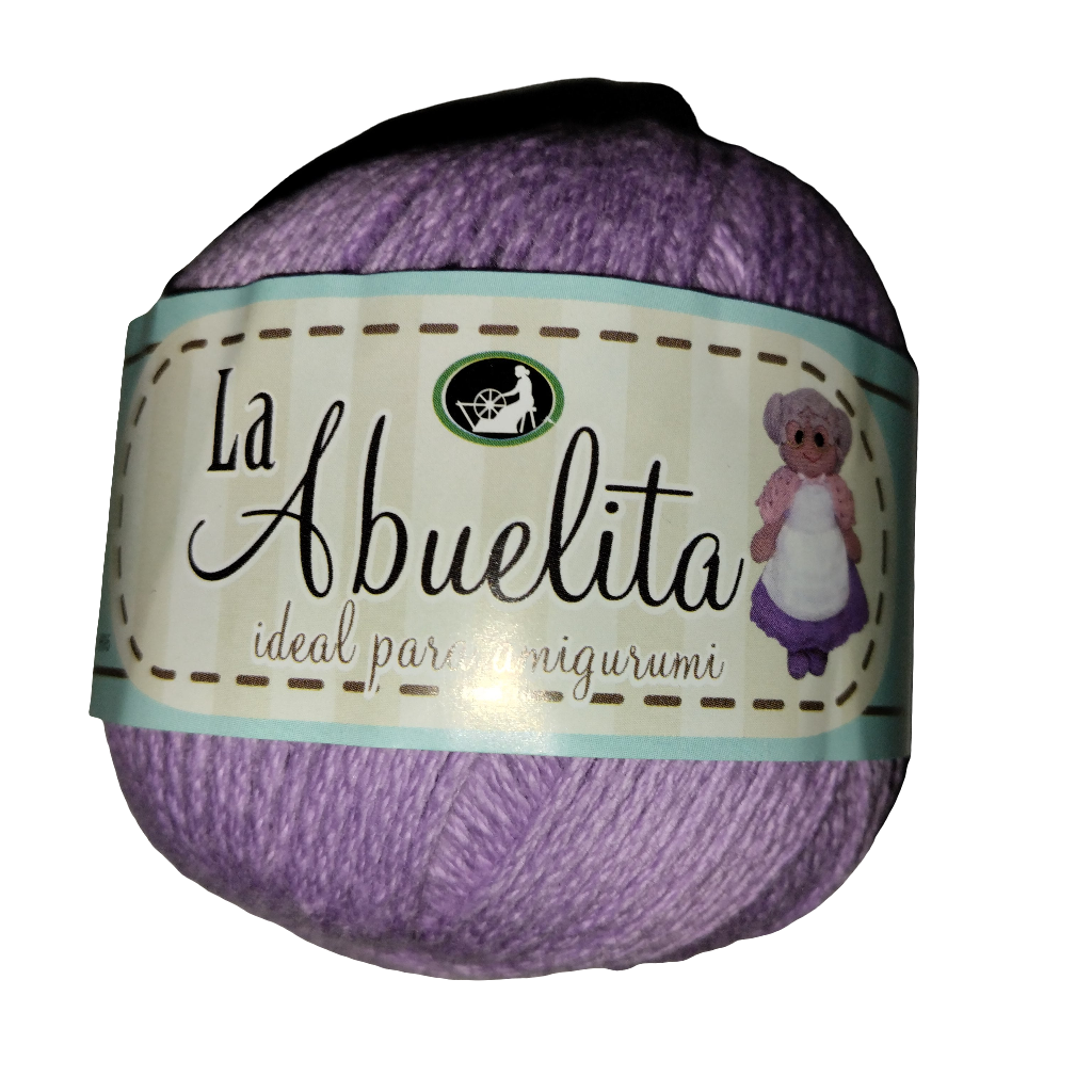 Hilaza La Abuelita 5 Madejas de 50 gramos del mismo color
