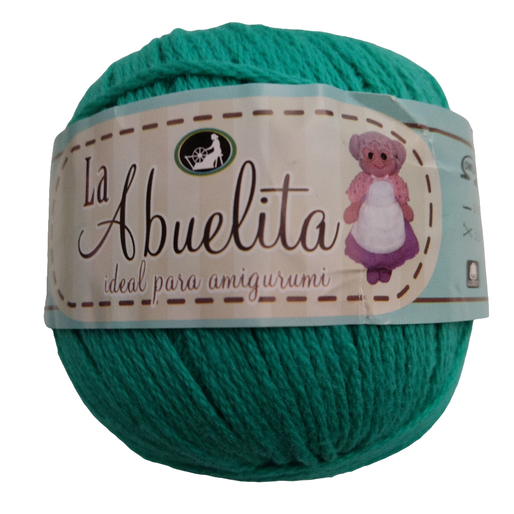 Hilaza La Abuelita 5 Madejas de 50 gramos del mismo color
