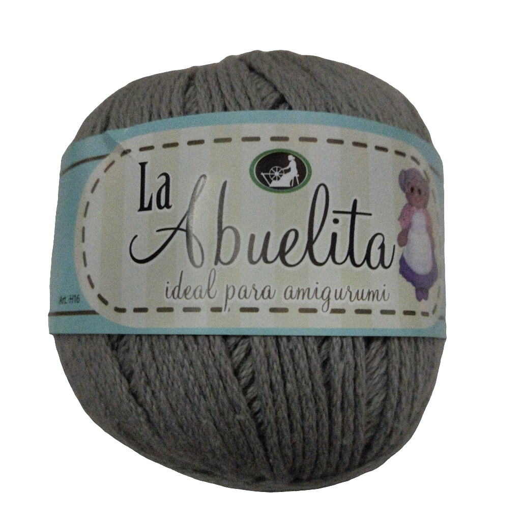 Hilaza La Abuelita 5 Madejas de 50 gramos del mismo color