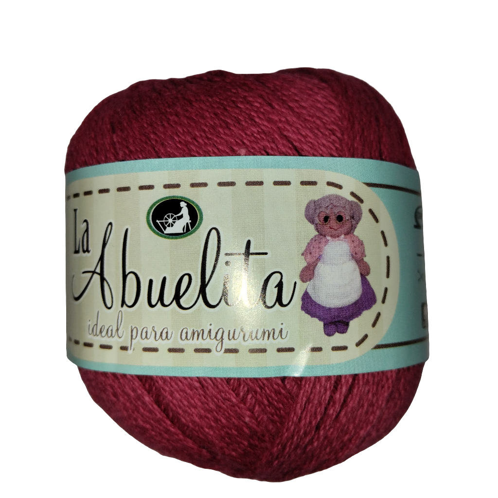 Hilaza La Abuelita 5 Madejas de 50 gramos del mismo color