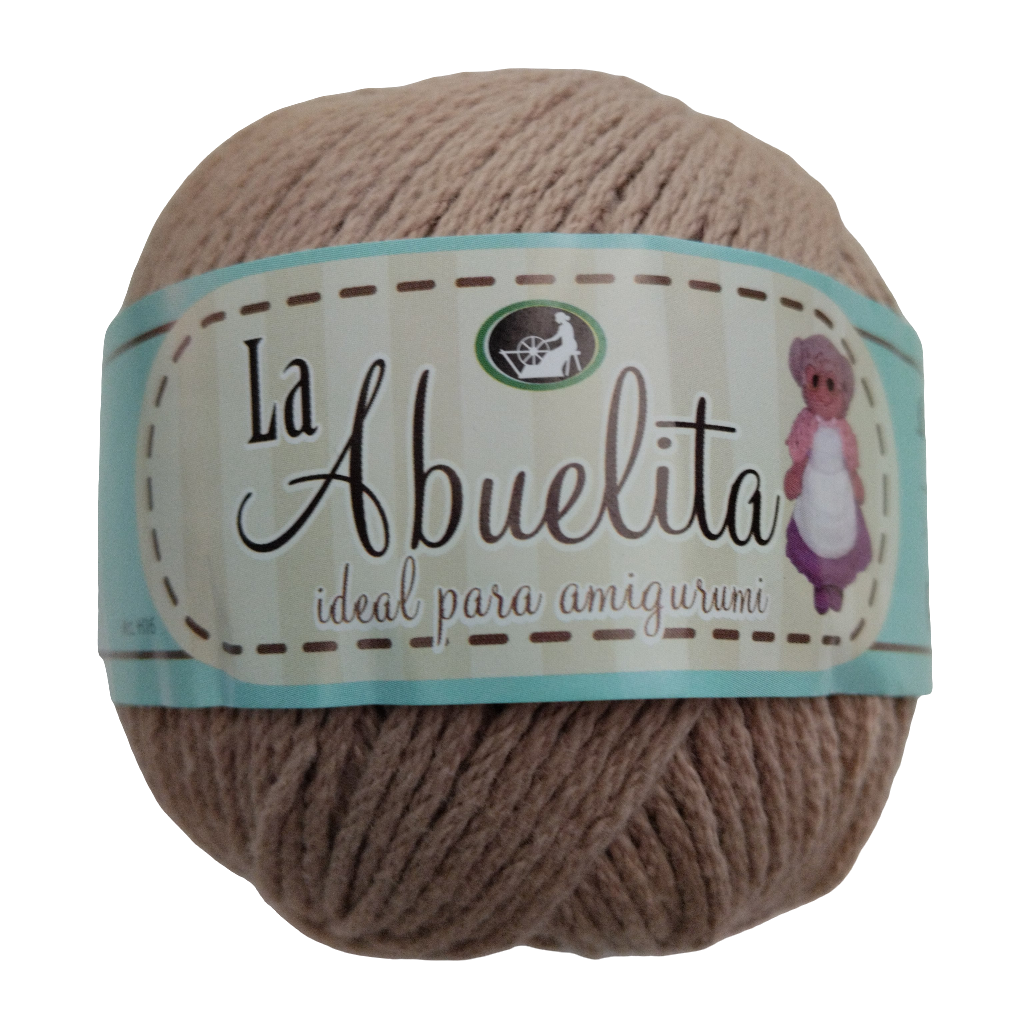 Hilaza La Abuelita 5 Madejas de 50 gramos del mismo color