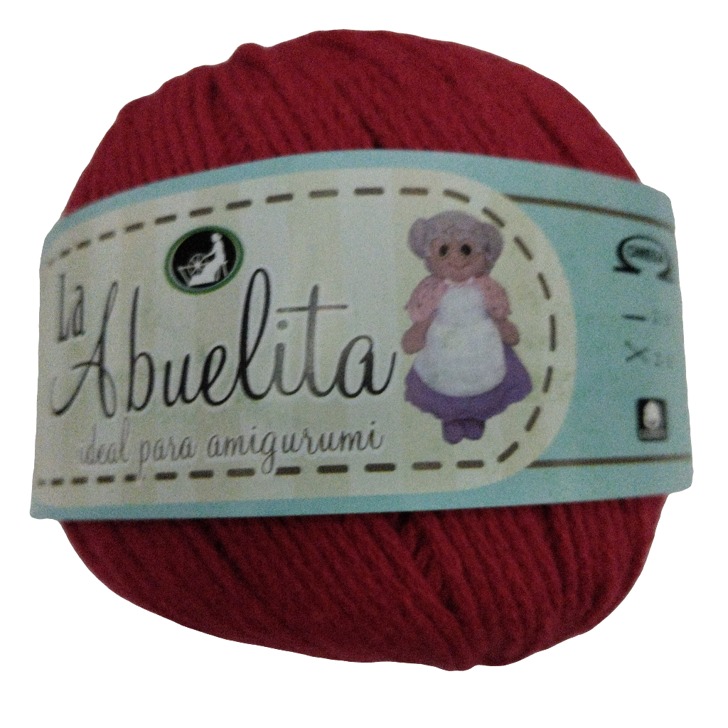 Hilaza La Abuelita 5 Madejas de 50 gramos del mismo color