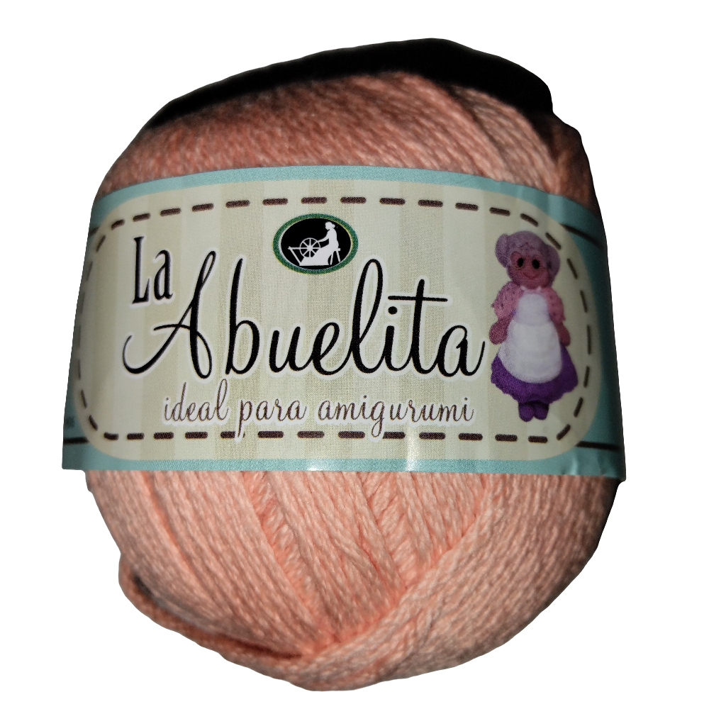 Hilaza La Abuelita 5 Madejas de 50 gramos del mismo color