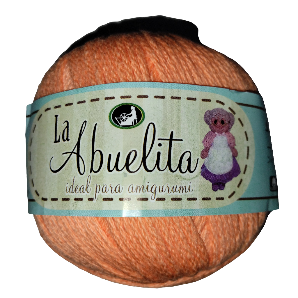 Hilaza La Abuelita 5 Madejas de 50 gramos del mismo color