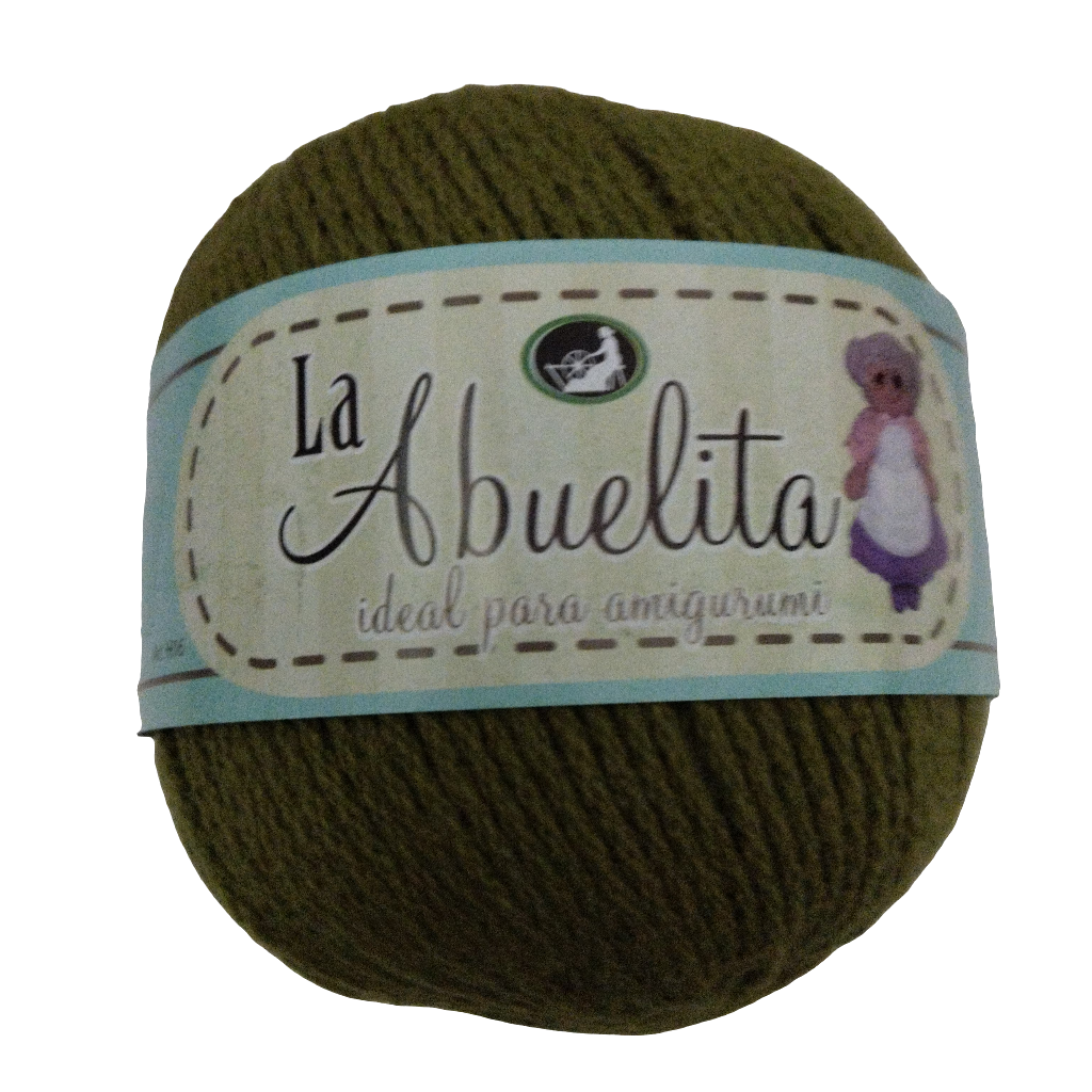 Hilaza La Abuelita 5 Madejas de 50 gramos del mismo color