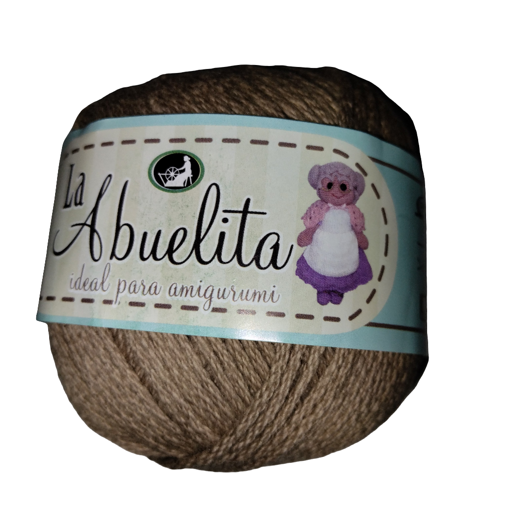 Hilaza La Abuelita 5 Madejas de 50 gramos del mismo color