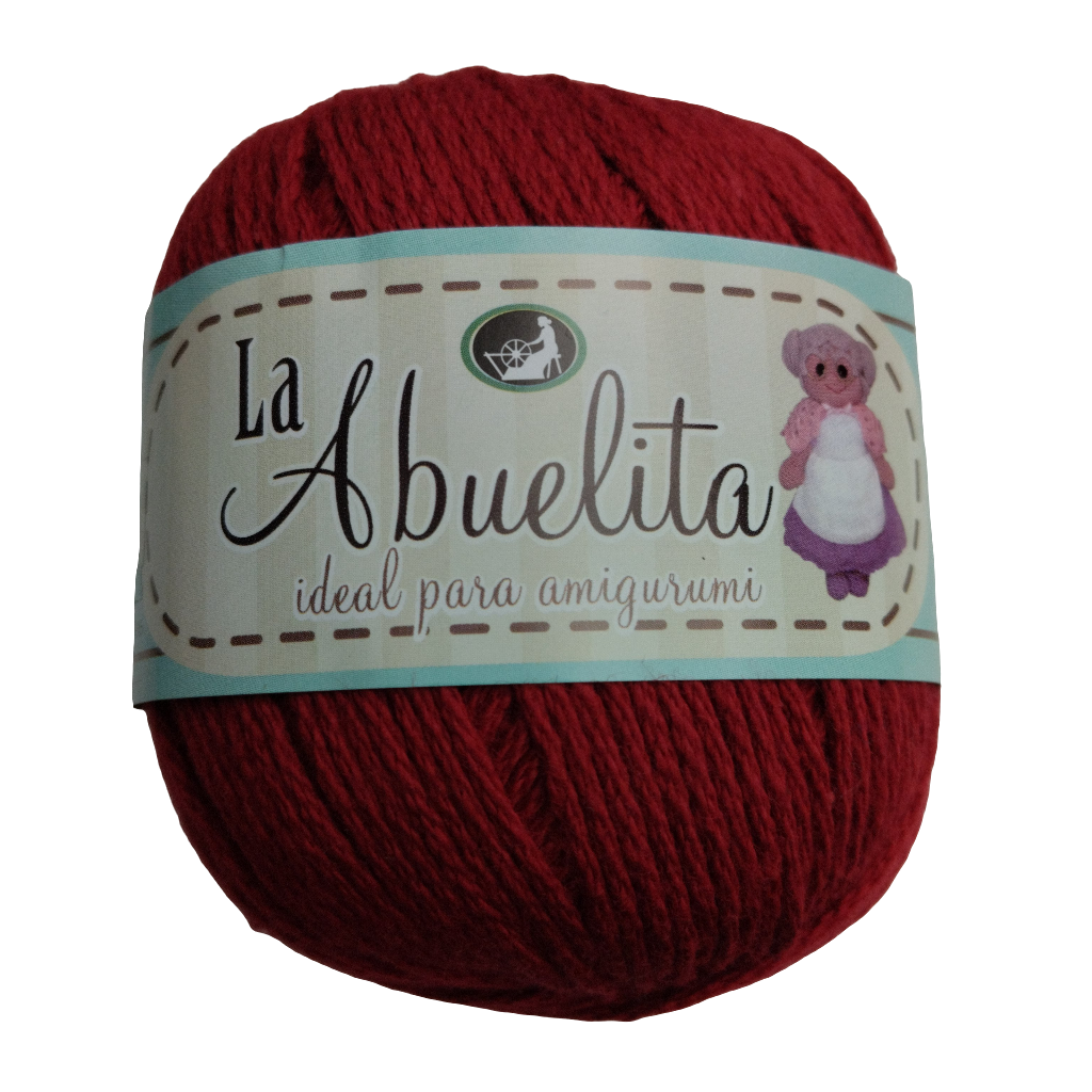 Hilaza La Abuelita 5 Madejas de 50 gramos del mismo color
