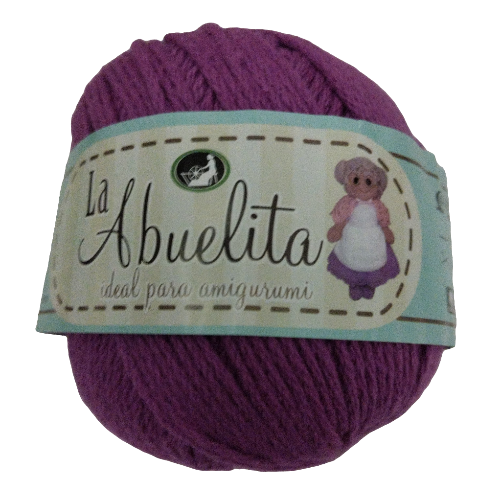 Hilaza La Abuelita 5 Madejas de 50 gramos del mismo color