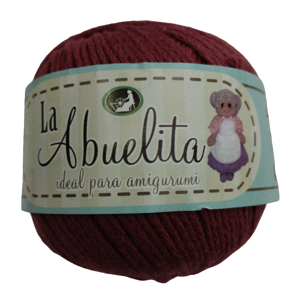 Hilaza La Abuelita 5 Madejas de 50 gramos del mismo color