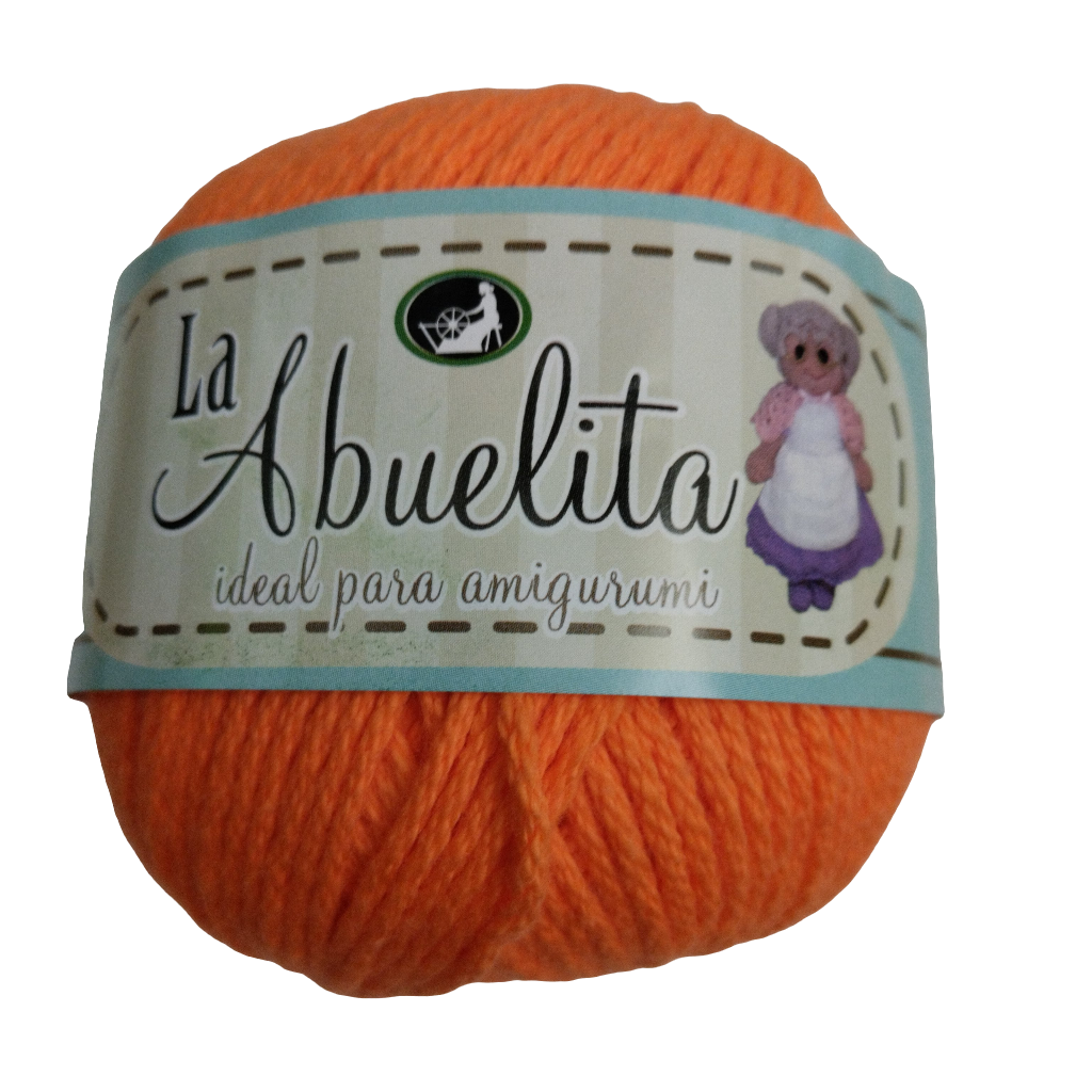 Hilaza La Abuelita 5 Madejas de 50 gramos del mismo color