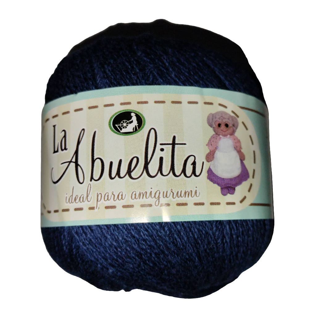 Hilaza La Abuelita 5 Madejas de 50 gramos del mismo color
