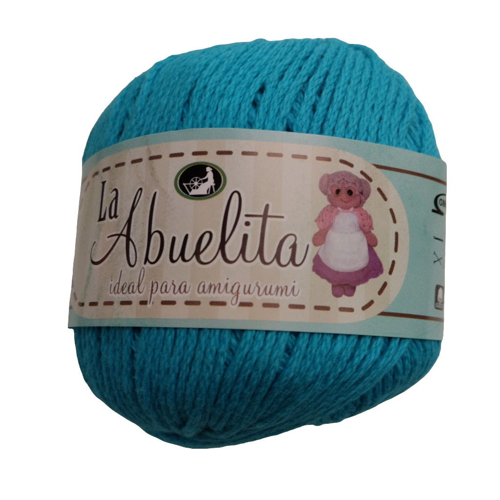 Hilaza La Abuelita 5 Madejas de 50 gramos del mismo color