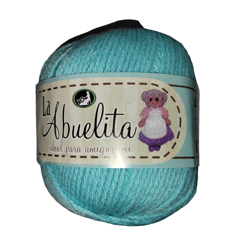 Hilaza La Abuelita 5 Madejas de 50 gramos del mismo color