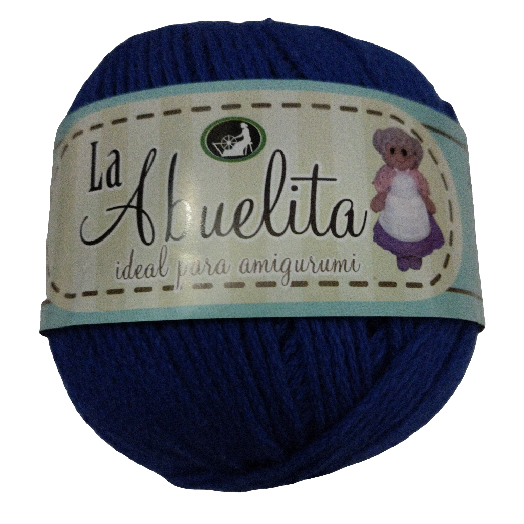 Hilaza La Abuelita 5 Madejas de 50 gramos del mismo color