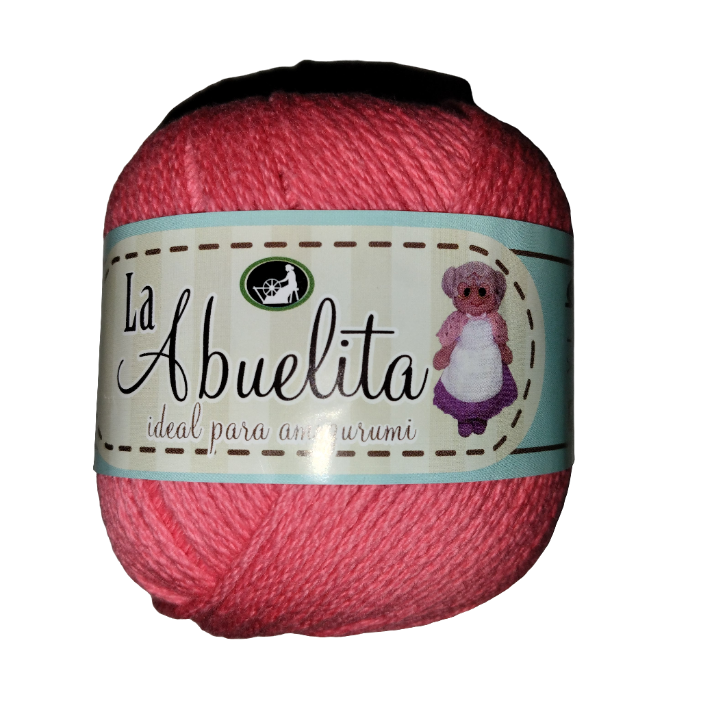 Hilaza La Abuelita 5 Madejas de 50 gramos del mismo color
