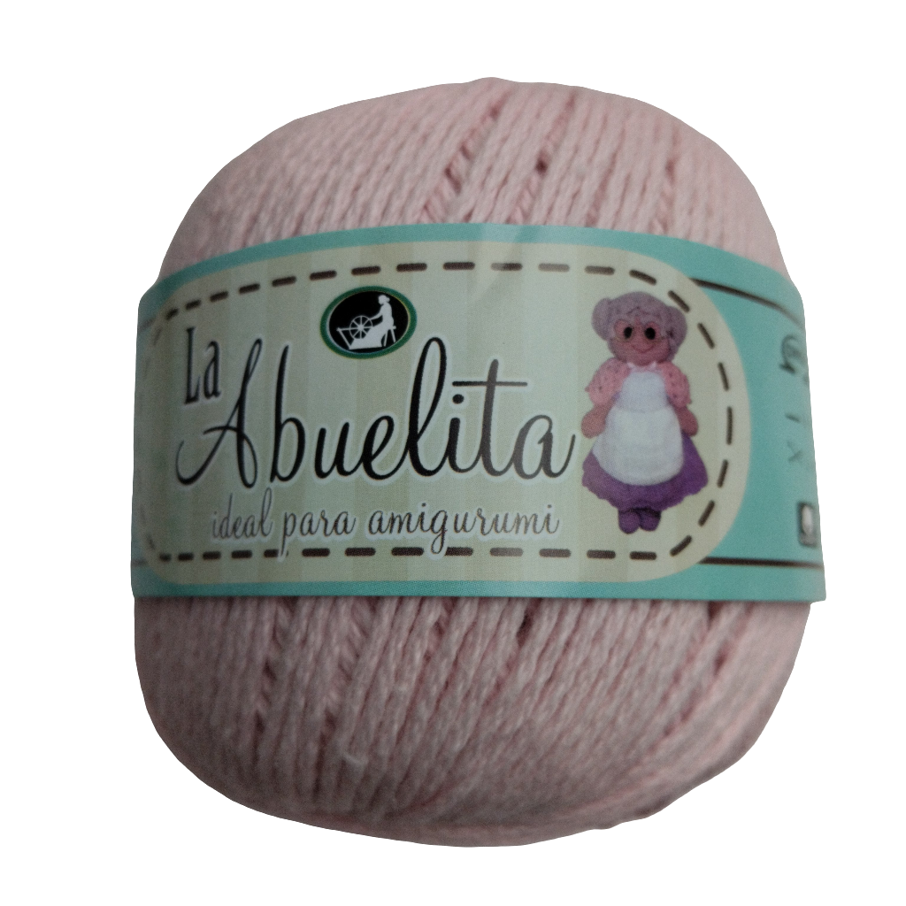Hilaza La Abuelita 5 Madejas de 50 gramos del mismo color