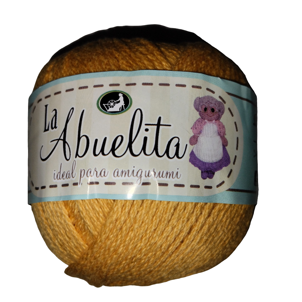 Hilaza La Abuelita 5 Madejas de 50 gramos del mismo color