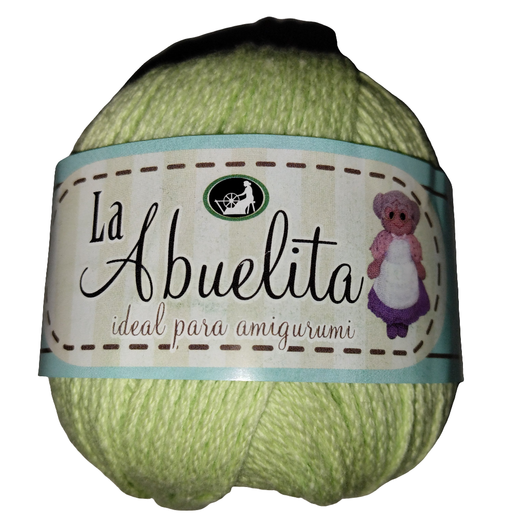 Hilaza La Abuelita 5 Madejas de 50 gramos del mismo color