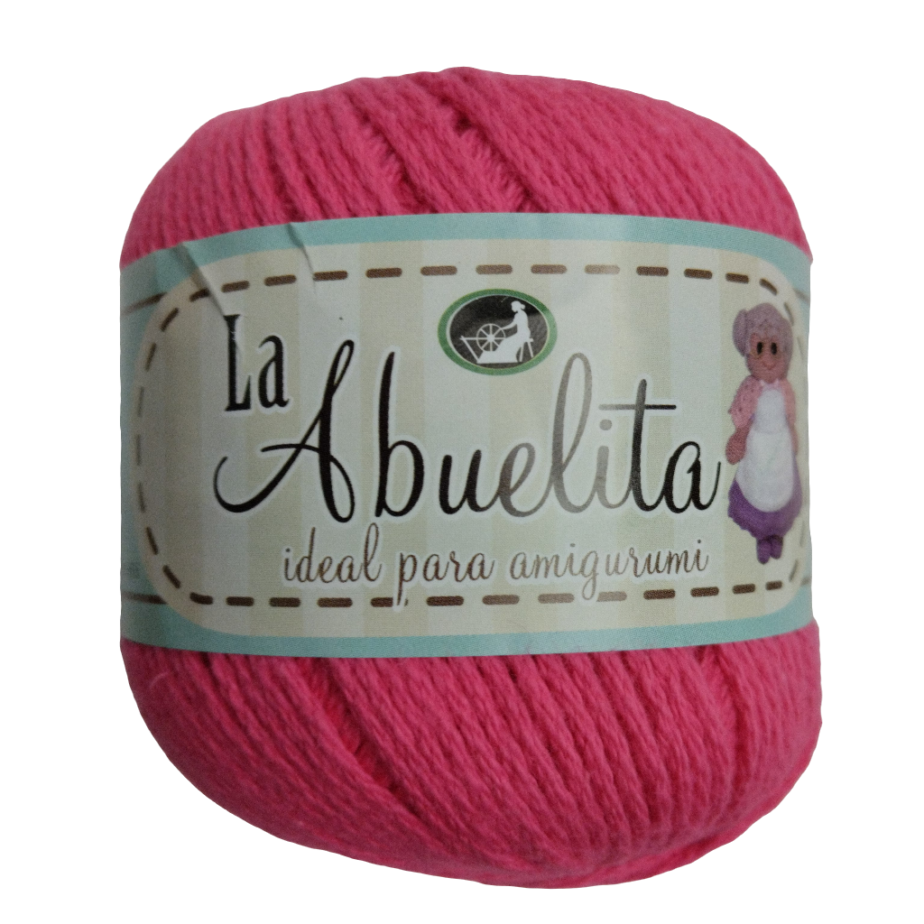 Hilaza La Abuelita 5 Madejas de 50 gramos del mismo color