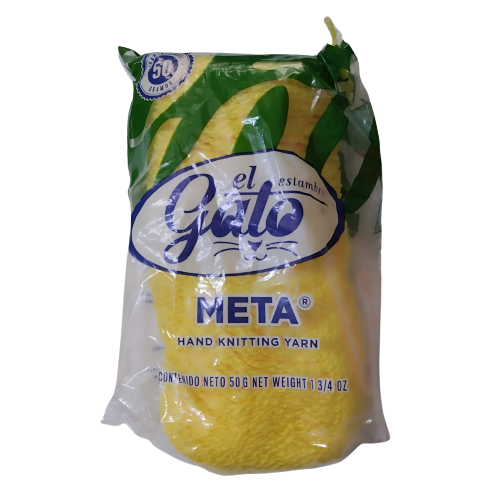 Estambre El Gato Meta Madeja de 50 Gramos