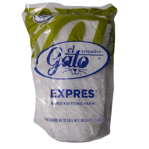 madeja de estambre del gato expres 50 gramos blanco 4400q mayoreo y menudeo domiclick