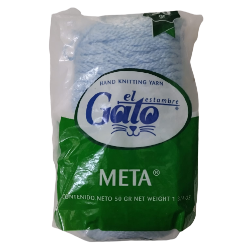 Estambre El Gato Meta Madeja de 50 Gramos