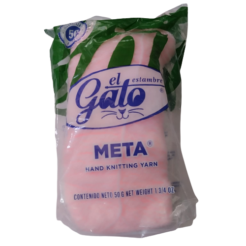 Estambre El Gato Meta Madeja de 50 Gramos