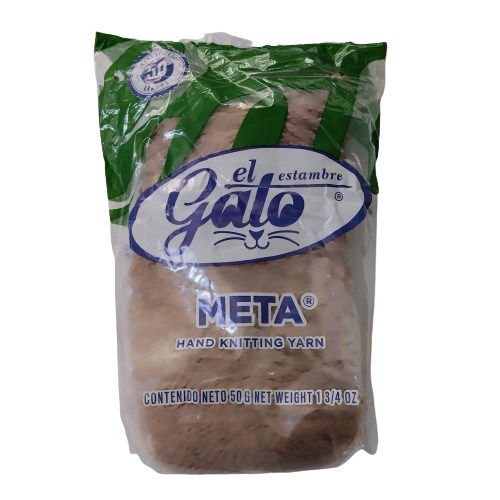 Estambre El Gato Meta Madeja de 50 Gramos