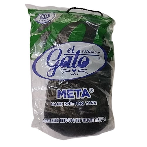 Estambre El Gato Meta Madeja de 50 Gramos