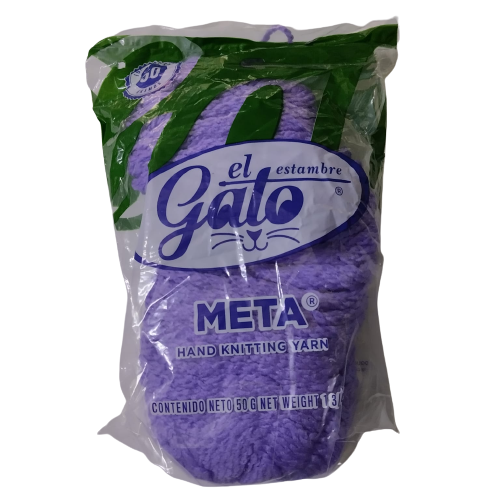 Estambre El Gato Meta Madeja de 50 Gramos