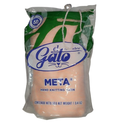 Estambre El Gato Meta - Grosor uniforme para tejido parejo