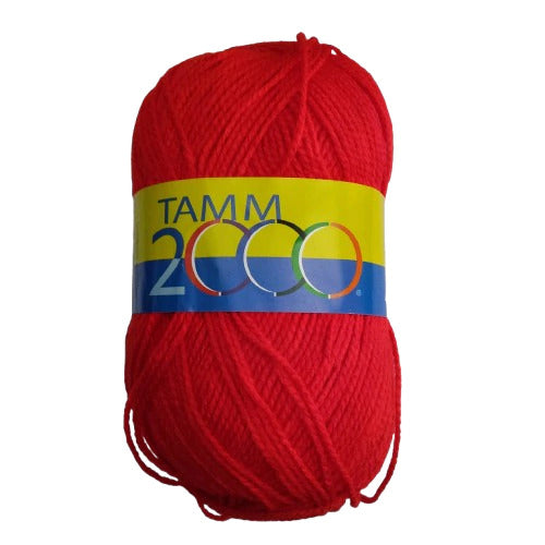 Estambre Tamm 2000 color 608 Escarlata 100g