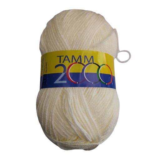 Estambre Tamm 2000 color 620 Crema 100g