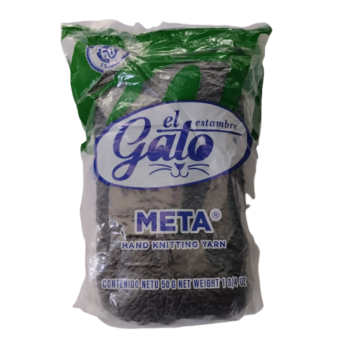 Madeja El Gato Meta 50 gramos acrílico suave para crochet tejido