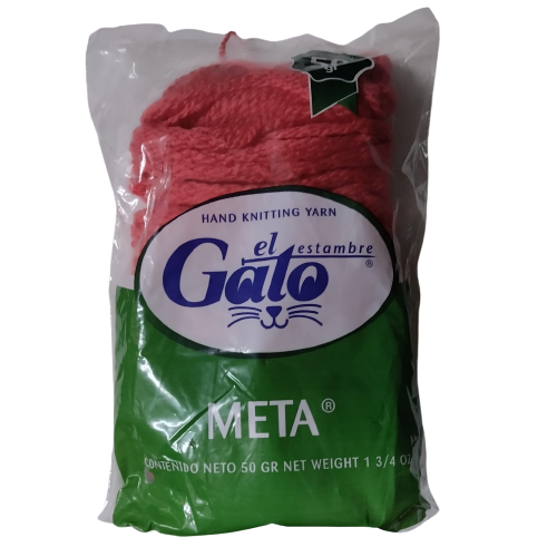 Estambre El Gato Meta Madeja de 50 Gramos