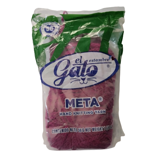 Estambre El Gato Meta Madeja de 50 Gramos