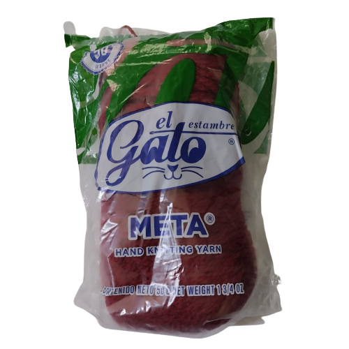 Estambre El Gato Meta Madeja de 50 Gramos
