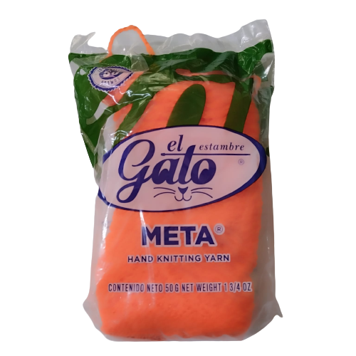 Estambre El Gato Meta Madeja de 50 Gramos