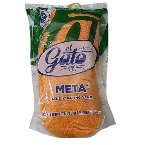 Estambre El Gato Meta Madeja de 50 Gramos