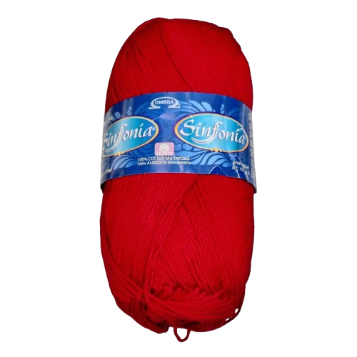 Hilaza Sinfonía 100 gramos - 100% Algodón Mercerizado para Crochet y Tejido