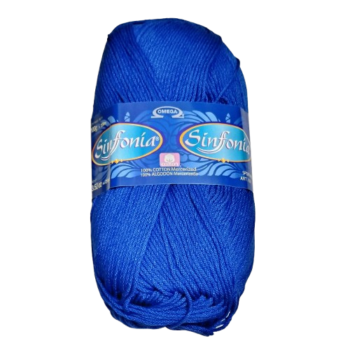 Hilaza Sinfonía 100 gramos - 100% Algodón Mercerizado para Crochet y Tejido