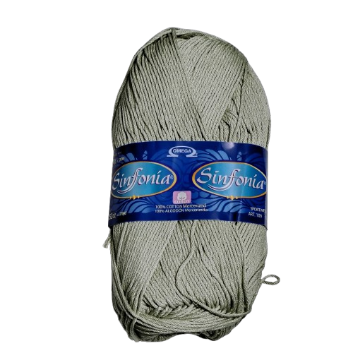 Hilaza Sinfonía 100 gramos - 100% Algodón Mercerizado para Crochet y Tejido